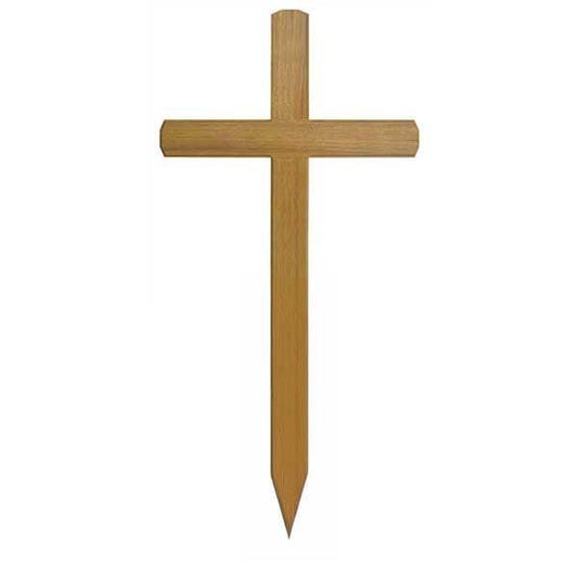 Grabkreuz aus Eichenholz - Grabstein, Grabsteine, Liegestein, Grabeinfassung, Gravur, Preis, online kaufen, Kosten