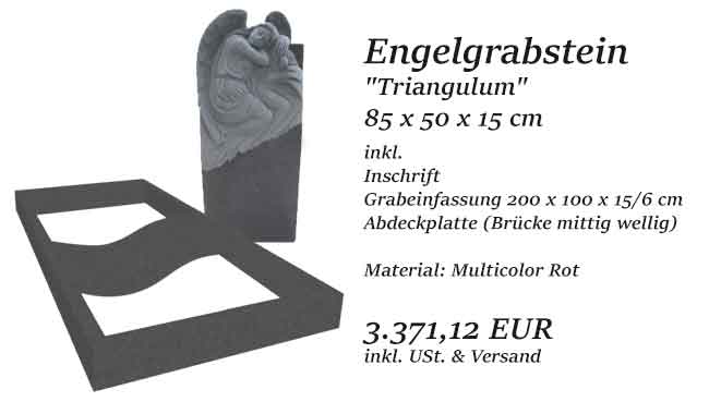Preisbeispiel Engelgrabstein