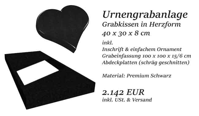 Preisbeispiel Urnengrabanlage