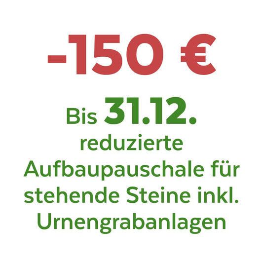 Grabsteine, Grabmal, Liegesteine aus Marmor oder Granit inkl. Aufbau