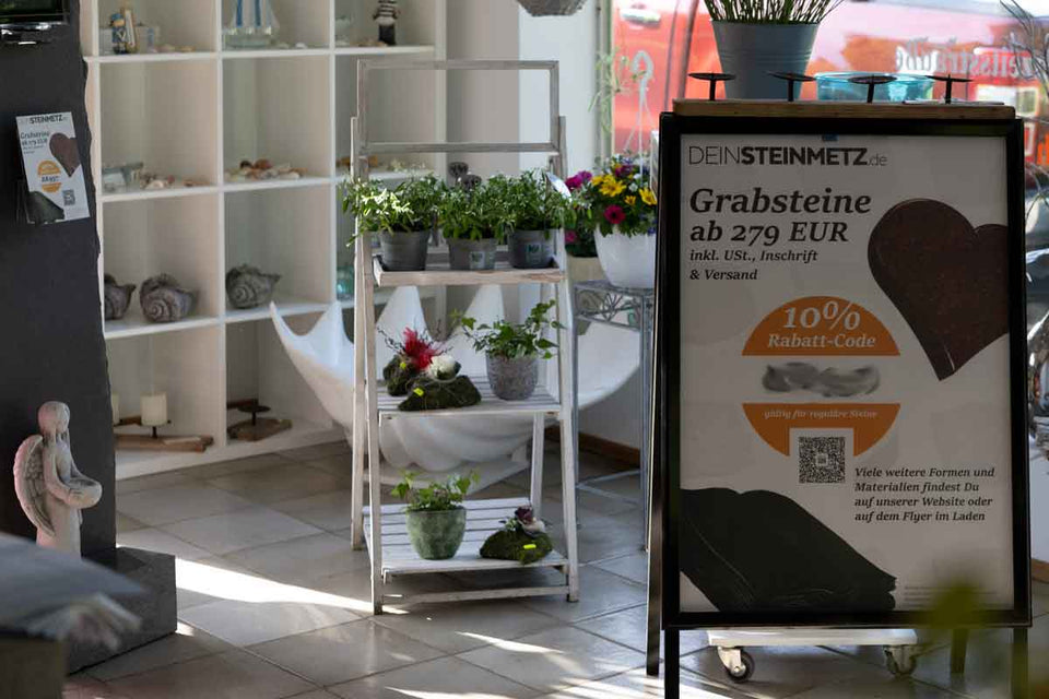Grabsteine, Grabmale zu einem günstigen Preis
